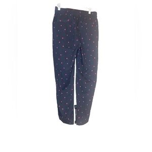 Marine Layer Re-Spun Lounge Pants XS Hearts Print